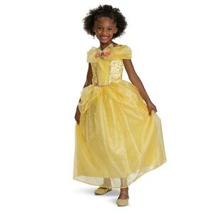 Brand new- Disney Princess Belle Deluxe Girls Halloween Costume